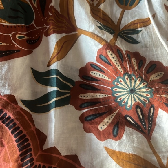 Farm Floral Bohemian Tapestry Blouse - Multicolor - Picture 3 of 10